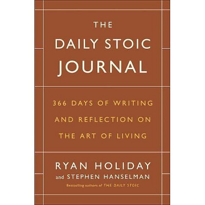 The Daily Stoic Journal is a 366-day guide to practicing and integrating the tenets of Stoicism into everyday life. Written by authors Ryan Holiday and Stephen Hanselman, the book features daily quotes from famous Stoic philosophers, including Seneca, Epictetus, and Marcus Aurelius, along with prompts and exercises for reflection.

Each daily entry includes a quote, a brief explanation of its meaning, and a prompt or task for the reader to complete. These prompts range from exercises in mindfulness and gratitude to challenges to overcome negative thought patterns.

The journal is divided into twelve months, each focusing on a specific theme such as self-discipline, resilience, and self-awareness. The authors encourage readers to use the journal as a tool for personal growth and development, guiding them towards a more intentional and fulfilling life.

Throughout the journal, Holiday and Hanselman draw upon the wisdom of the Stoics to offer insights and advice for navigating life's challenges, from dealing with adversity to managing emotions and relationships.

Overall, The Daily Stoic Journal is a valuable resource for anyone interested in practicing Stoicism or looking to cultivate a deeper sense of purpose and meaning in their daily life. Description by ChatGPT.