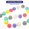 Unique Bargains Party Decorative Polyester Yarn Pom Pom Balls Garlands 8.2 Feet 2 Pcs - 3 of 4