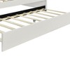 NicBex Full Size Upholstery Daybed Frame with Shall Shaped Backrest and Trundle for Bedroom,Living Room,Apartment - 4 of 4