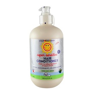 California Baby Super Sensitive Shampoo & Body Wash ( 19 oz) and Hair Conditioner Duo Set (19 oz) - Pure Clean for the Whole Family - 1 of 4