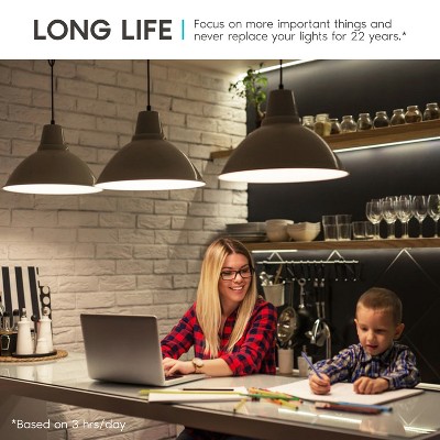 White Frosted Dimmable Energy Star LED Light Bulbs