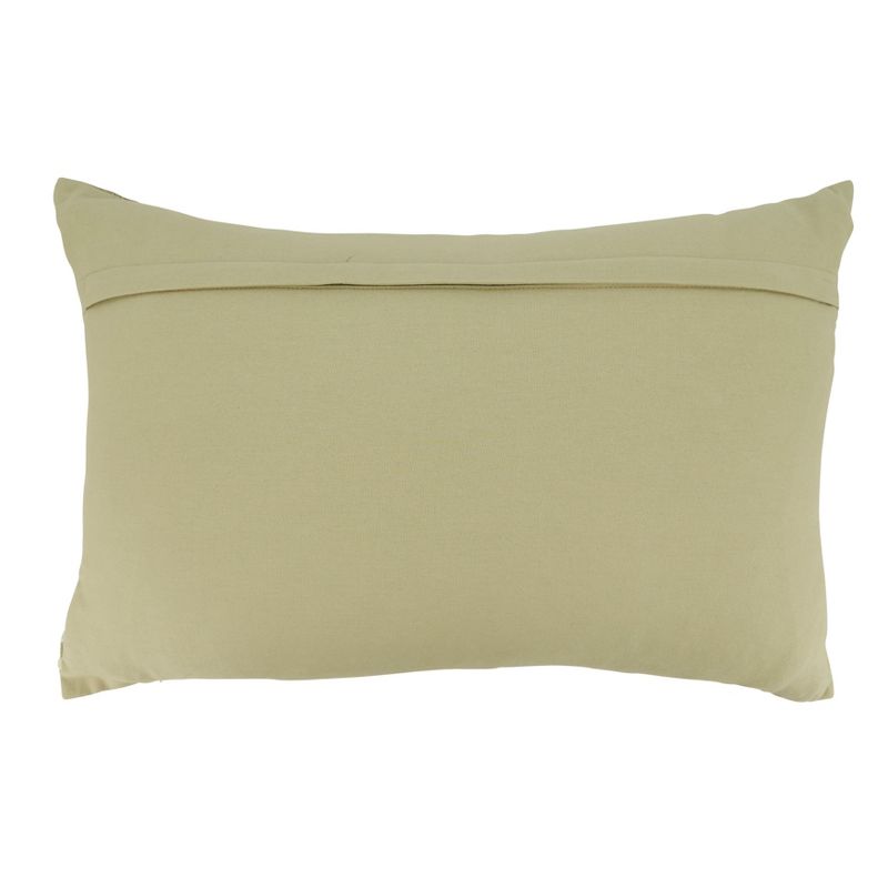 Saro Lifestyle Poly-Filled Striped Design Throw Pillow, 2 of 4