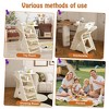 MAYEERTY Multi-Functional Toddler Growing Dining Chair, Adjustable Height 5-Point Seat Belt Movable Dinner Plate, Eating Feeding Use - 4 of 4