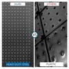 LUGO 62pc 24"x16" Steel Pegboard Wall Organizer Kit - 3 of 4
