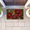 Stupell Industries Red Poppy Midnight Garden Printed Outdoor Door Mat, design by Nicole Tamarin, 18"x30" - 3 of 4