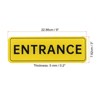 Unique Bargains Acrylic Self-Adhesive Smooth Home Business ENTRANCE Sign - 2 of 4