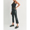Women's Coated Kick Flare Jeans - JUST BLACK DENIM - 3 of 4