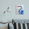 Stupell Industries Blue Heron Coastal Portrait Canvas Art - 3 of 4