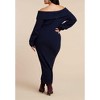 ELOQUII Slouchy Sweater Dress - 3 of 3