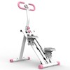 NAYSAYE Exercise Trainer Vertical Climber Machine for Home Gym , Pink, 34.25"*17.32"*49.21" - 3 of 4