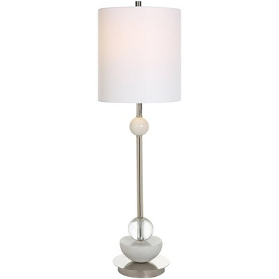 Uttermost Exposition 33 1/2" Polished Nickel Iron Buffet Table Lamp