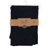 Touched by Nature Womens Organic Cotton Leggings, Black - 2 of 2