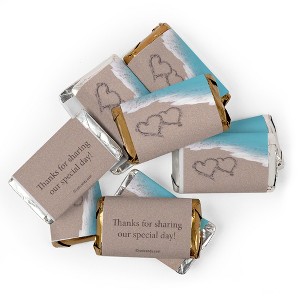 108 Pcs Wedding Candy Hershey's Chocolate Party Favors by Just Candy (2 lb) - Beach - 1 of 3