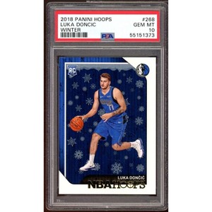 Luka Doncic Rookie Card 2018-19 Panini Hoops Winter #268 PSA 10 - 1 of 2