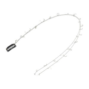 Unique Bargains Women's Moon Star Braided Hair Chain 1 Pc - 1 of 4