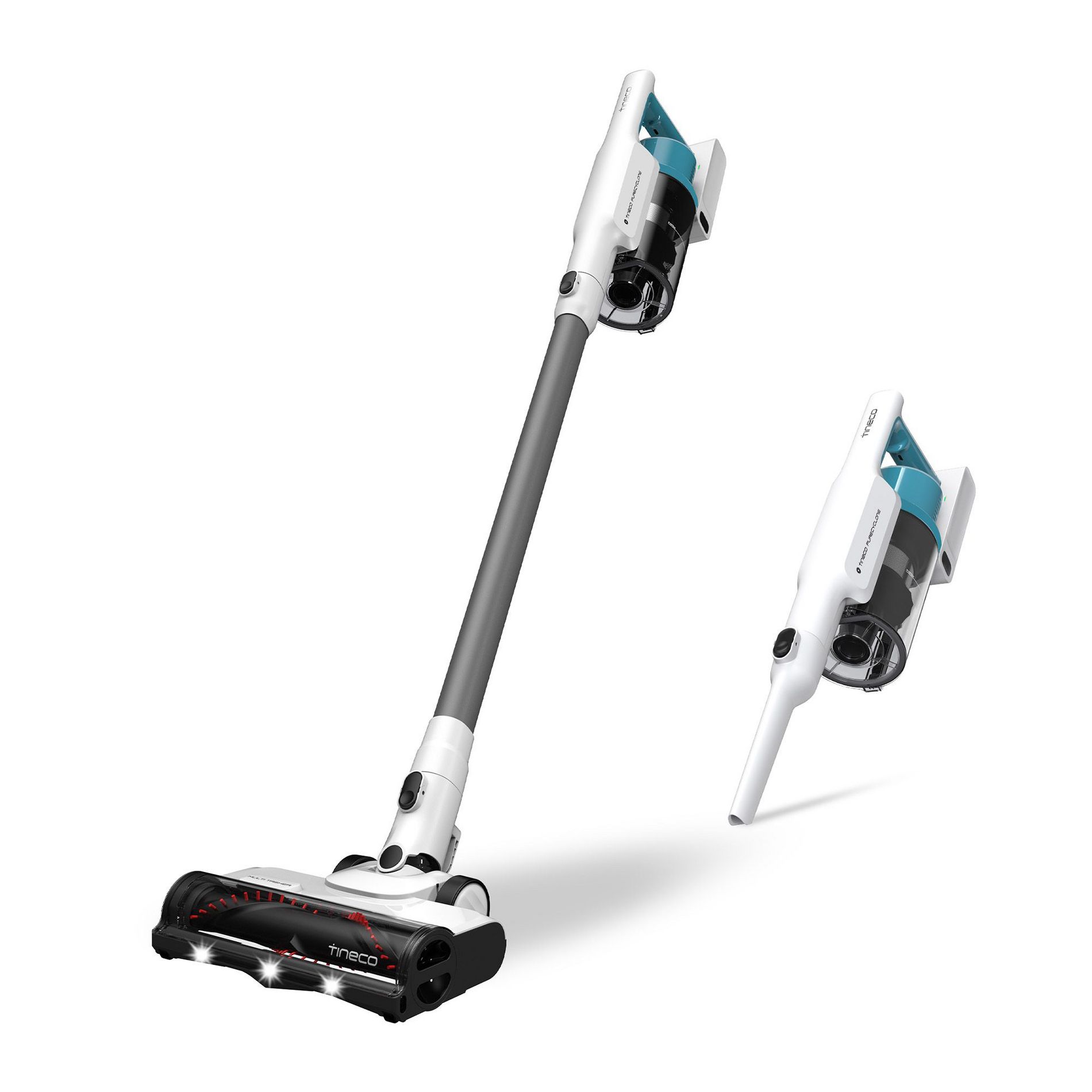 Tineco GO201 Cordless Stick Vacuum, 40-Minute Runtime, Teal, Multi Surface Cleaning on Carpets & Hard Floors