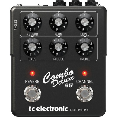 TC Electronic Ampworx Combo Deluxe 65 Preamp Pedal Black