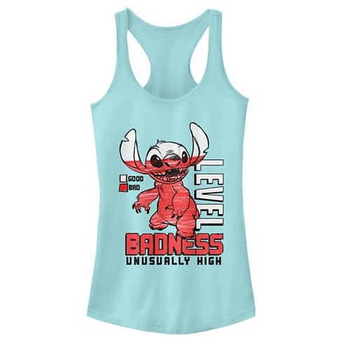 Women's Lilo & Stitch Cute And Fluffy Racerback Tank Top : Target