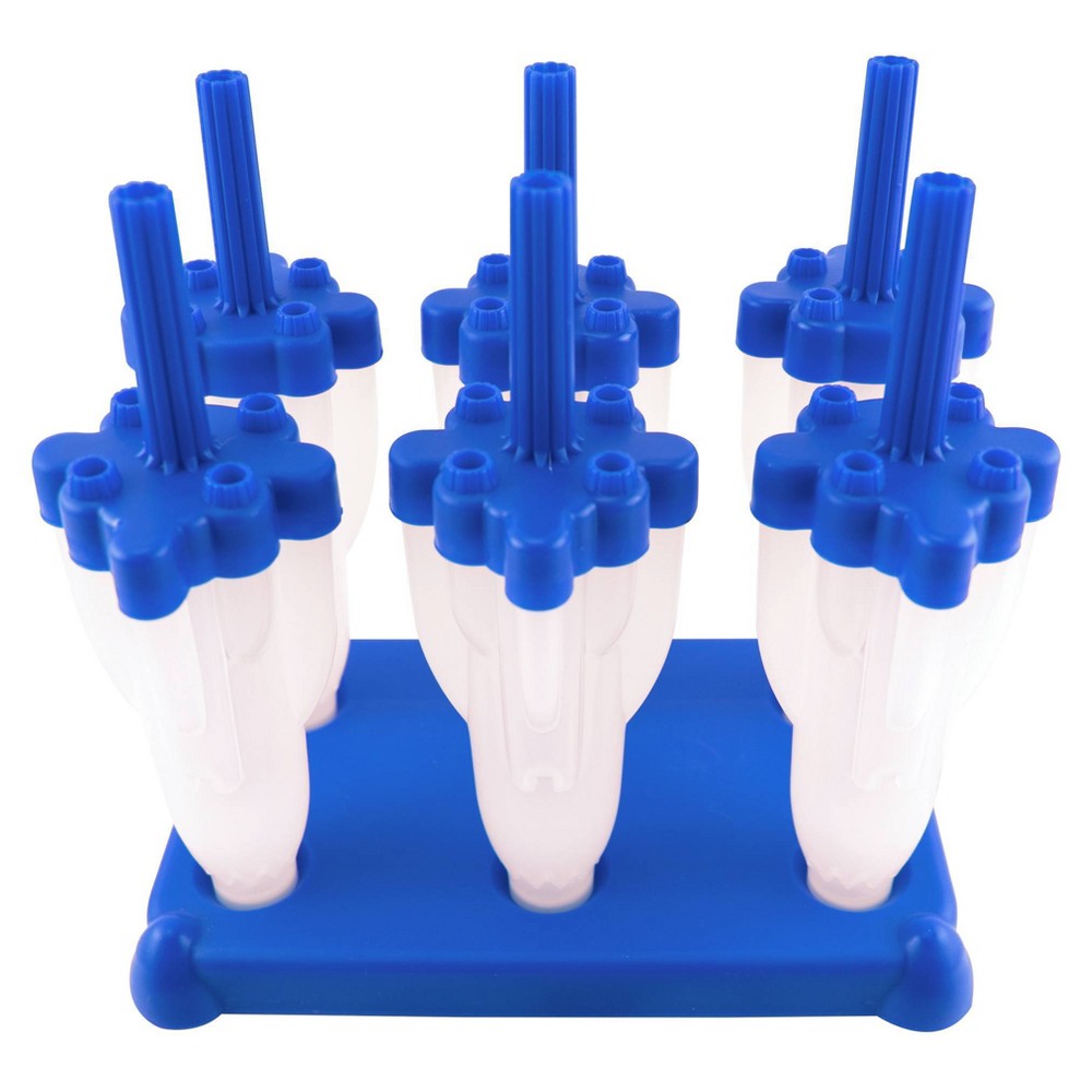 UPC 891888000424 product image for Tovolo Set of 6 Rocket Pop Molds Stratus Blue | upcitemdb.com