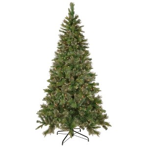 Northlight 6.5' Pre-Lit Kingston Cashmere Pine Artificial Christmas Tree, Clear Lights - 1 of 4