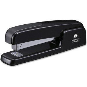 Business Source Die-Cast Desk Stapler 20Sht Cap 210 Pcs Black 41877 - 1 of 2