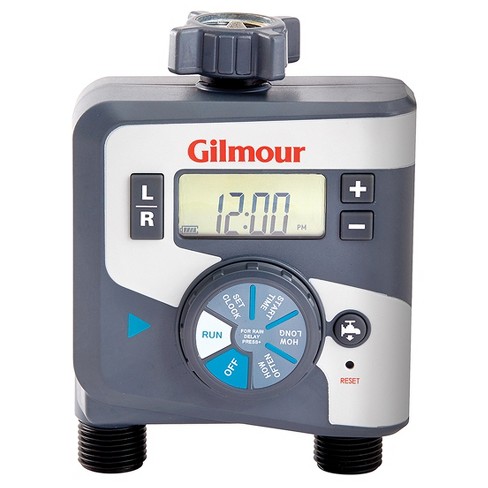 Gilmour Dual Outlet Electronic Water Timer Target