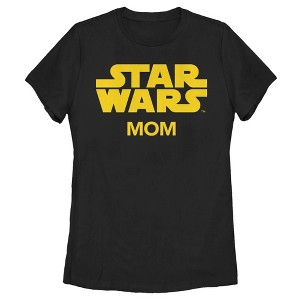 Women's Star Wars: A New Hope Mom Movie Logo  T-Shirt -  - - 1 of 4