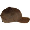 Twisted X Mens Oilskin Adjustable Cap Hat (Brown/Tan, One Size) - 4 of 4