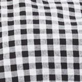 black gingham