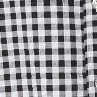 black gingham