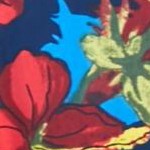 red floral