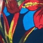 red floral