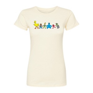 Women's - Sesame Street - SS Group Fitted Graphic T-Shirt - 1 of 2