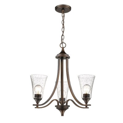 Millennium Lighting Natalie 3 - Light Chandelier in  Rubbed Bronze
