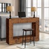 63" Console Table, Farmhouse Narrow Entryway Table , Long Sofa Table, Console Tables for Entryway - 4 of 4