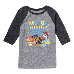 Boys' - Paw Patrol - Shine On Raglan Graphic T-Shirt - 1 of 4