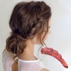 Unique Bargains Fashion Wavy Edge Hair Clips Hairdo Clip 1 Pc - 3 of 4