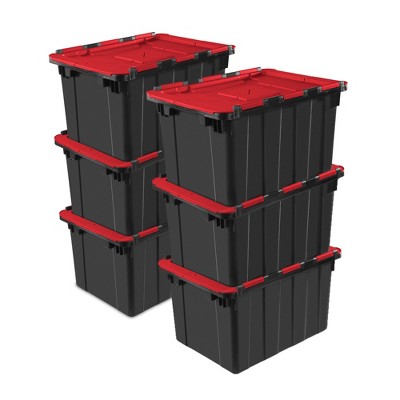 Sterilite Hinged Lid Industrial Tote