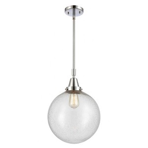 Beacon - 1 Light Stem Hung Mini Pendant In Industrial Style-16.13 Inches Tall and 12 Inches Wide - 1 of 1