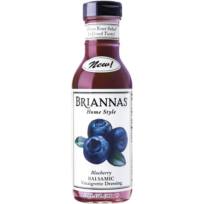 Briannas Blueberry Balsamic Vinaigrette - 12fl oz, 1 of 4