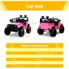coucheta 12V Kids Ride on Truck Car with Parent Remote Control, Electric Off-Road Toy Car with Bluetooth, 3 Speed Mode and LED Lights,Battery Powered - 2 of 4