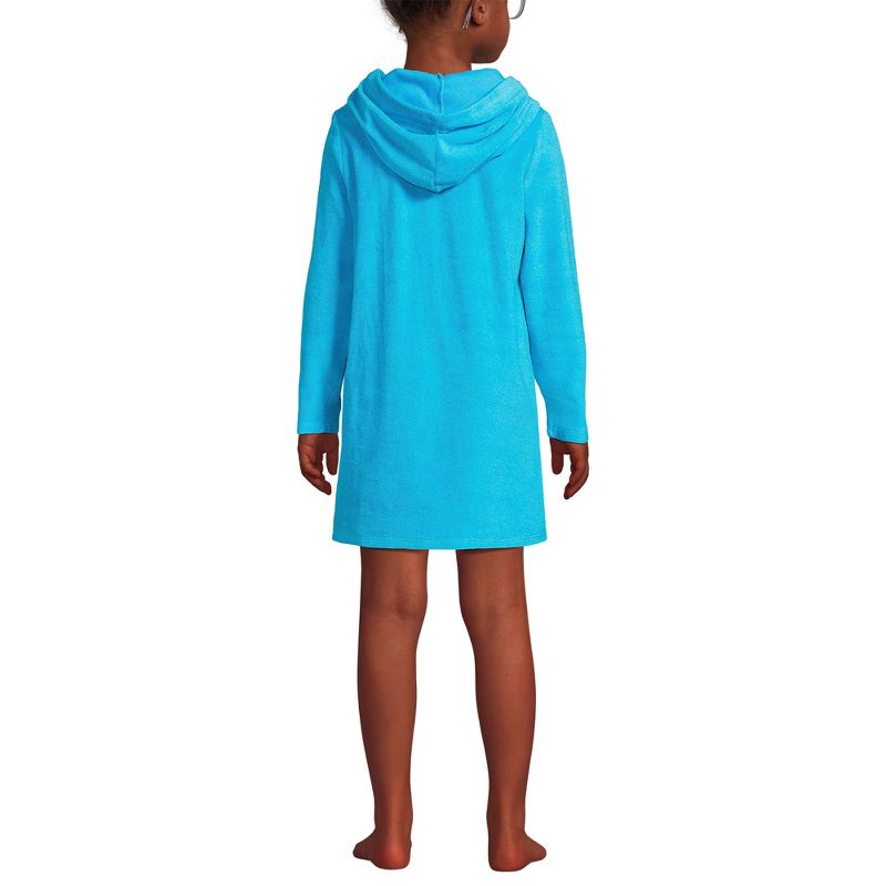 Lands' End Kids Terry Pullover Cover-up, 2 of 4