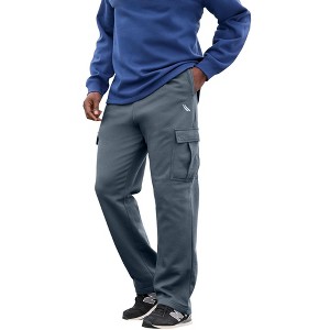 KingSize Men's Big & Tall Tall Wicking Fleece Cargo Pants - 1 of 4
