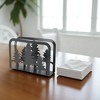 Unique Bargains Napkin Holder Hand Wash Only Christmas Tree Napkin Holder Iron 5.31"x1.57"x3.82" 1 Pc - 2 of 4