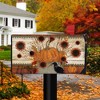 Primitive Pumpkins Autumn Magnetic Mailbox Cover Sunflowers Fall Briarwood Lane - 2 of 3
