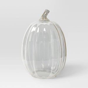 Glass Pumpkin Champagne - Threshold™ - 1 of 3