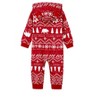 PATPAT Christmas Family Pajama bodysuit Fair Isle Print One-Piece Pajamas - 3 of 4