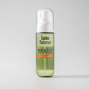 Luna Naturals Lemon Eucalyptus Oil Personal Bug Spray - 1 of 4