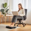Desk Footrest, Foot Rest for Under Desk at Work with Massage, There are 3 height positions with a 30 degree tilt angle adjustment - 3 of 4
