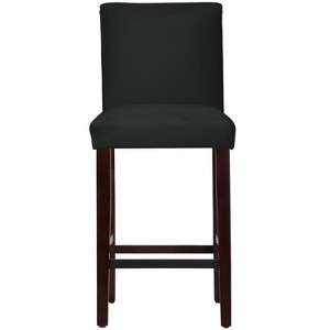 Skyline Furniture 30" Velvet Parsons Barstool Wood - 1 of 4